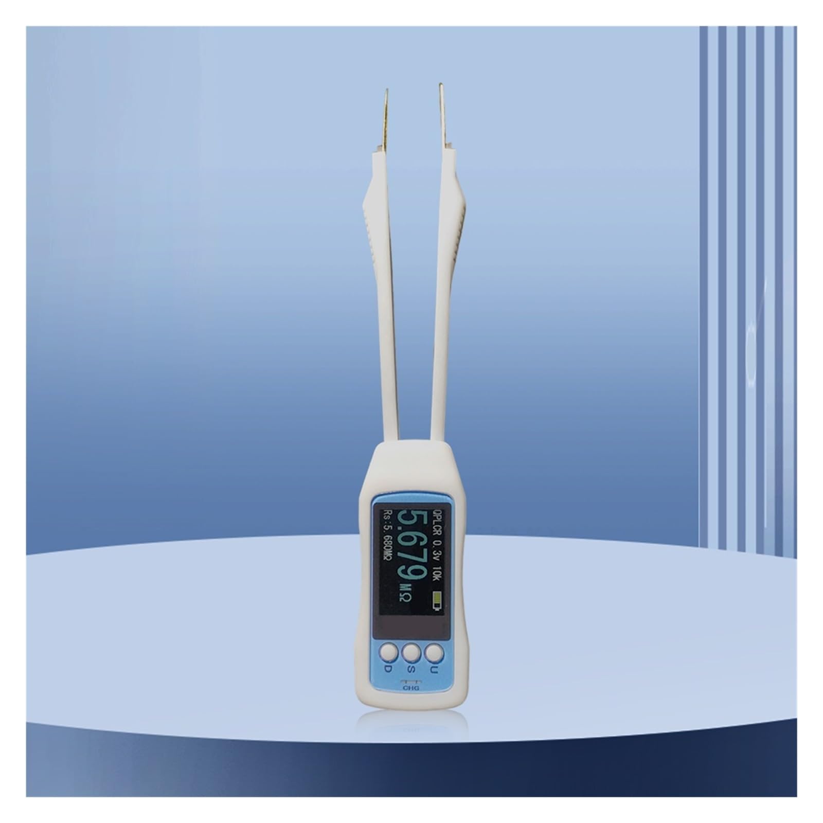 Probador de puente LCR, Medidor de puente LCR, pantalla digital, pinzas SMD inteligentes de mano, comprobador de resistencia, inductancia y capacitancia de alta precisión