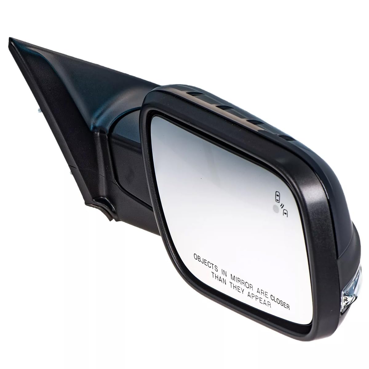 Amazon.com: AutoShack Passenger Mirror Power Black Smooth Heated  