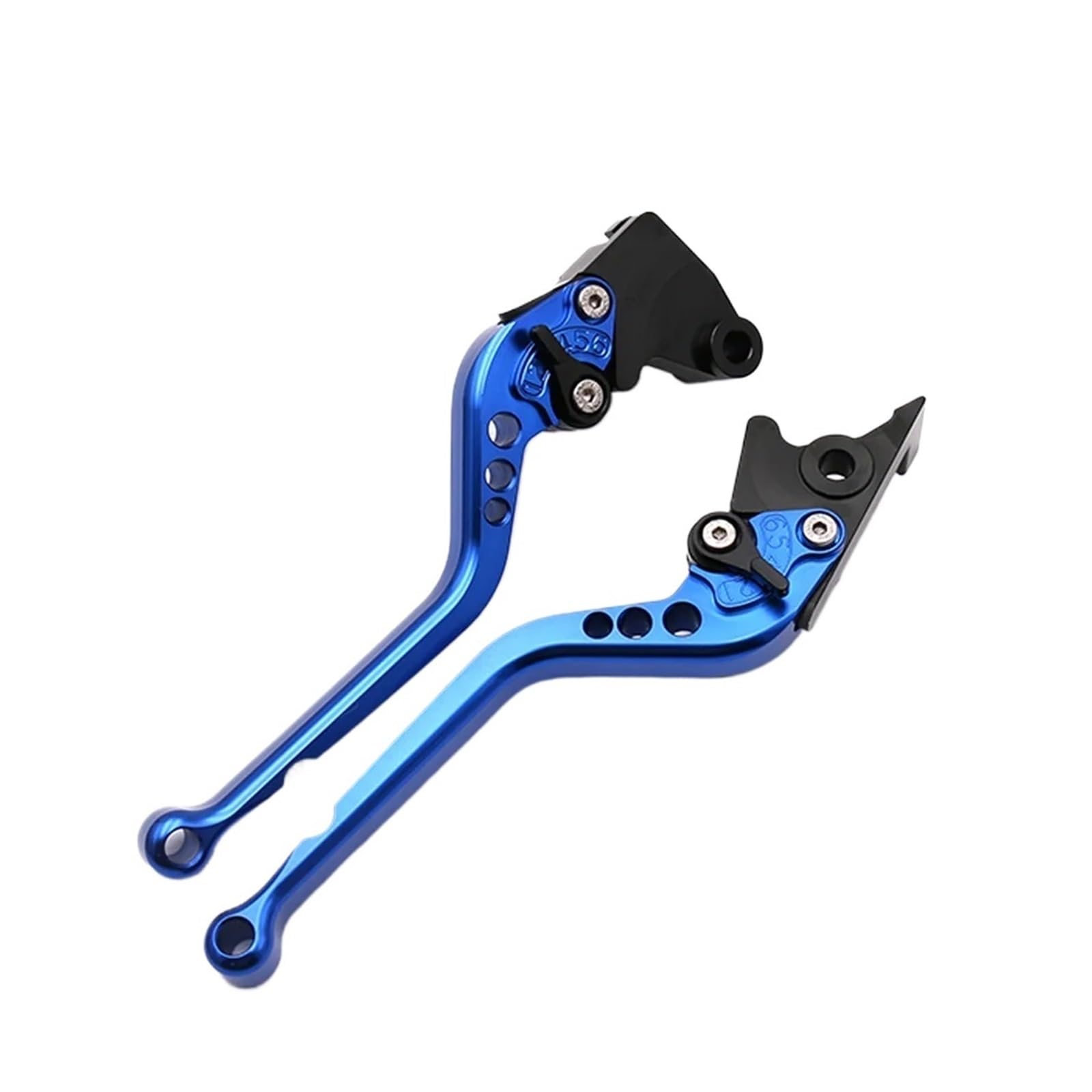 Hguvsjd for Kawasaki Z750S Z750 ZR750 ZR7 ZR7S 1991-2006 2007 2008 Short Long Handle Brake Clutch Levers Motorcycle Brake Lever(Long Blue)