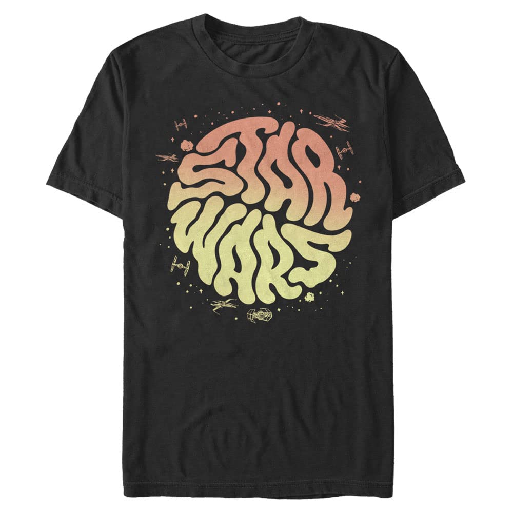 Star WarsBig & Tall Celestial Psychedelic Men's Tops Short Sleeve Tee Shirt