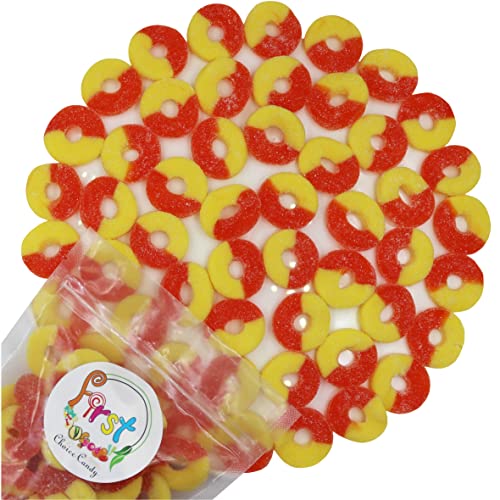 FirstChoiceCandy Gummy Rings (Peach, 2 Pound (Pack of 1)) - Thumbnail 2