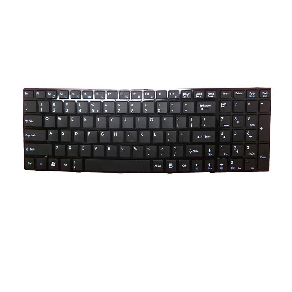 Laptop Keyboard For RABOOK Firebat F630X English US Black With Frame New