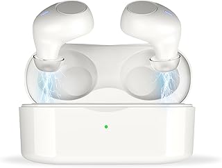 Hearing Aids for Seniors,32-Channel Digital Chip Rechargeable ITE Hearing Amplifier with 120Hrs Battery Life, Large Buttons, 5 Volume Levels & Easy On/Off (3s Press)
