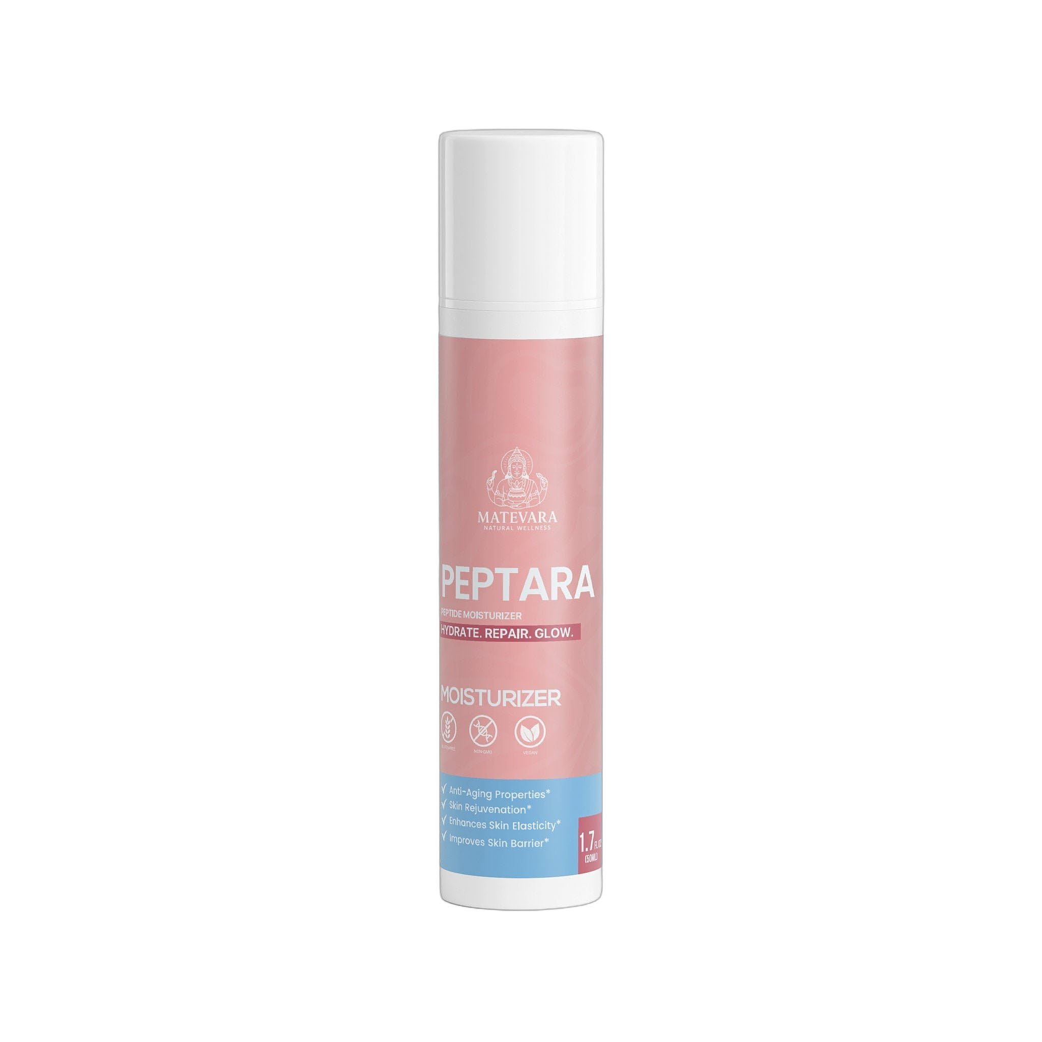 Peptara Peptide Moisturizer |Hydrating Anti-Aging Face Cream | 1.7 fl oz