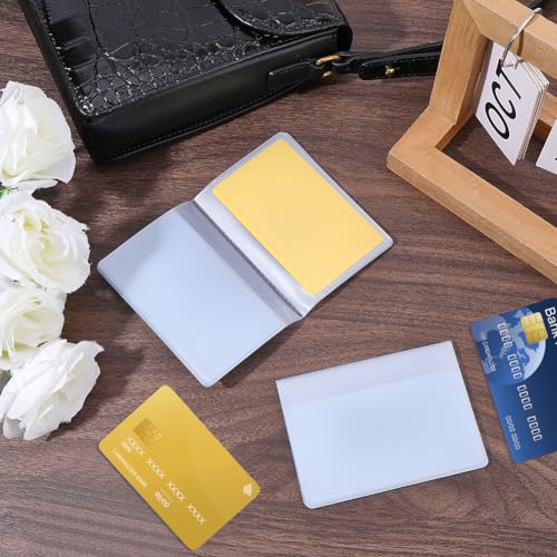 Fundas de plástico transparentes para planificar facturas en tu cuaderno diario 4