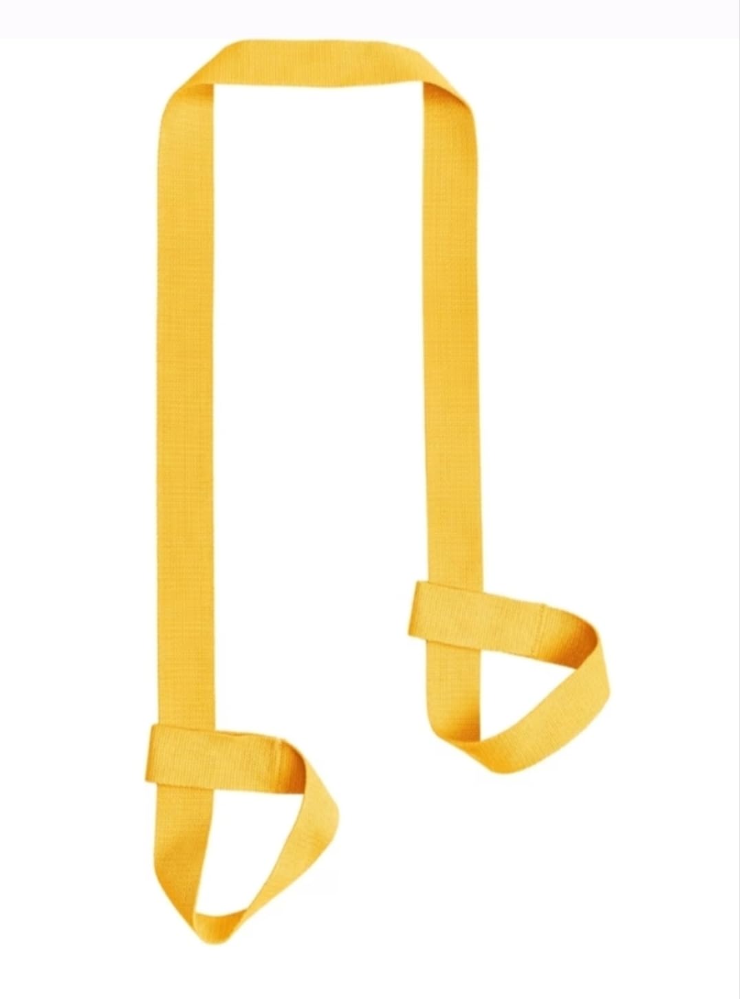 Yoga Mat Carry Strap, Adjustable Belt Holder, Yellow, 155 CM Long and 2.54 CM Wide, Multipurpose Sling, Pack of 2-image-49