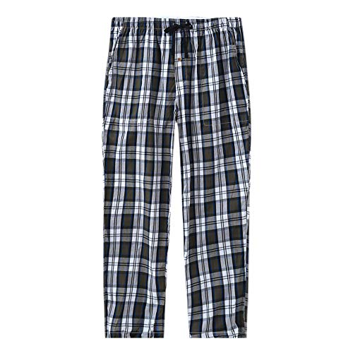 MoFiz Men's Pajama Pants Ultra Lightweight Pjs Bottoms Sleepwear Bottom Pants with Pocket Drawstring 3-Pack4