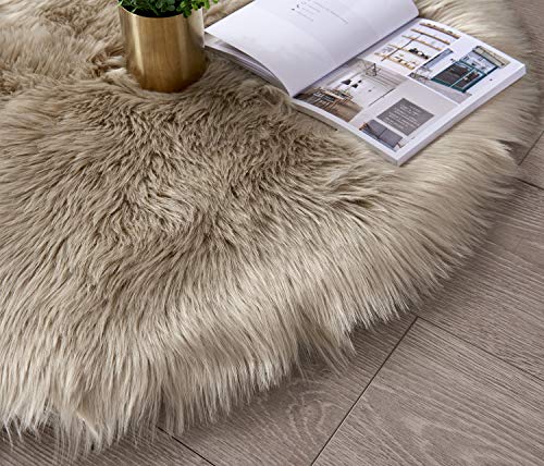 Tapete Pelo Largo Beige 2x6 Pies SERISSA miniatura 5