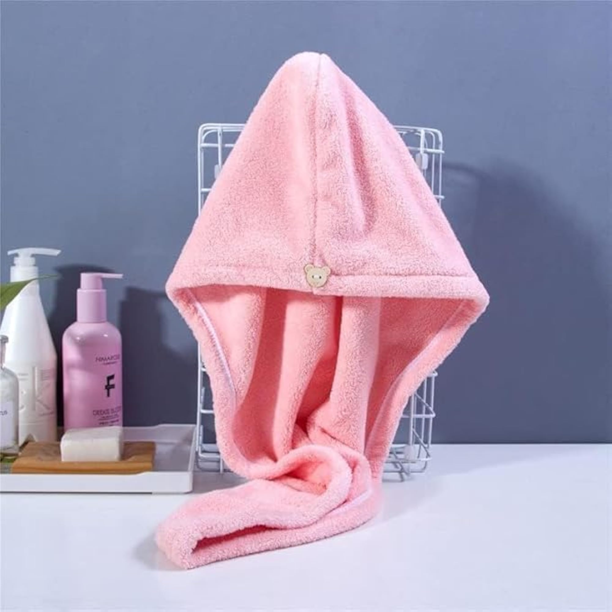 Absorbent Microfiber Hair Towel Wrap for Women