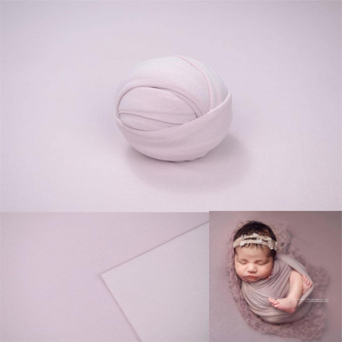 CTLH20 40/150 * 170cm Newborn Photography Props Blanket Baby Blanket Backdrop Fabrics Shoot Studio Accessories-pink mauve,wrap and background
