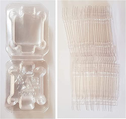 20PCS Computer CPU Case Tray Packaging Clamshell for Intel LGA775 LGA1150/1151/1155 /1156 i3 i5 i7 CPU Protector Cover (20pcs Shell fit Intel) - Image 3
