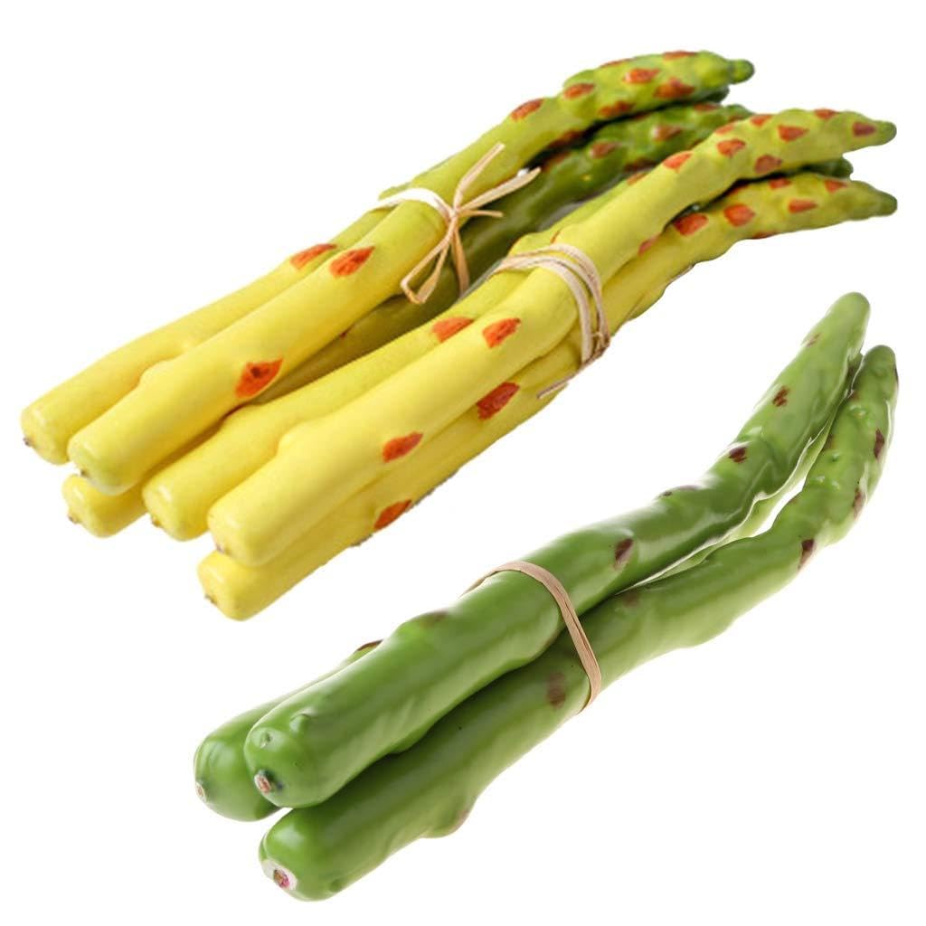 NEWFT 3pcs/set Artificial Simulation Model Fake Vegetable Fruit Ornament
