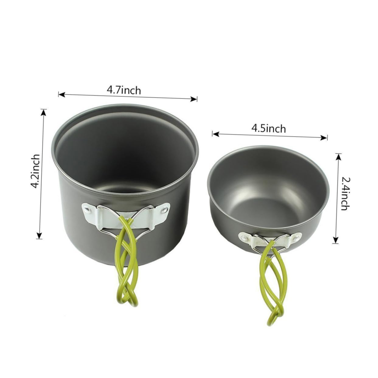 INOOMP cocinar para Acampar Accesorios de Camping Accesorios para el Camping acessórios de acampamento Utensilios de Cocina Juego de ollas Equipo Kit de Campamento cámping Taza de Agua