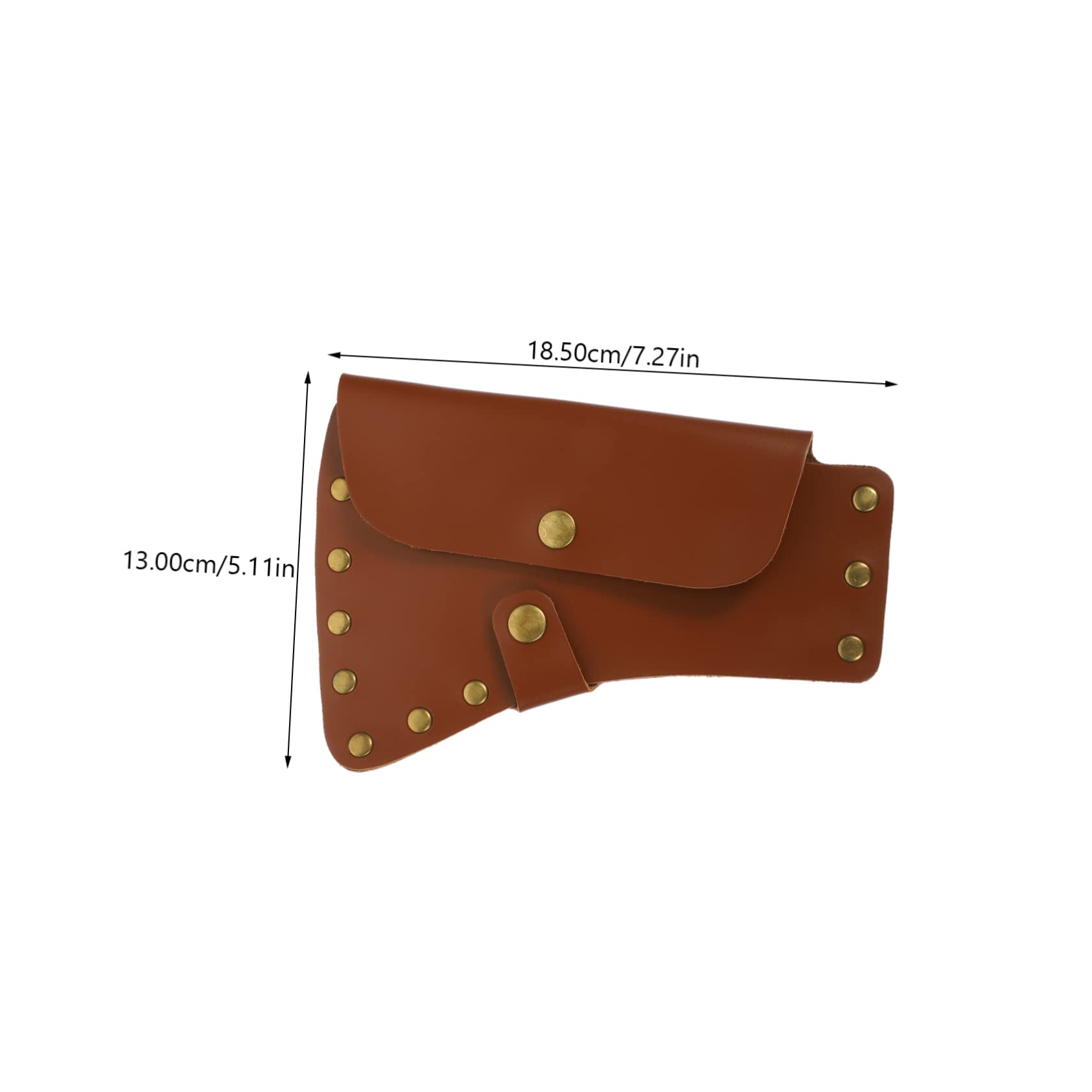 NUOBESTY Portable Protective Cover Sleeve for Hatchets Durable Case for Axes Fit for Garden and Camping Use Thicken Design for Enhanced Safety and Preservation