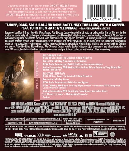 Image of Nightcrawler - Collector's Edition 4K Ultra HD + Blu-ray