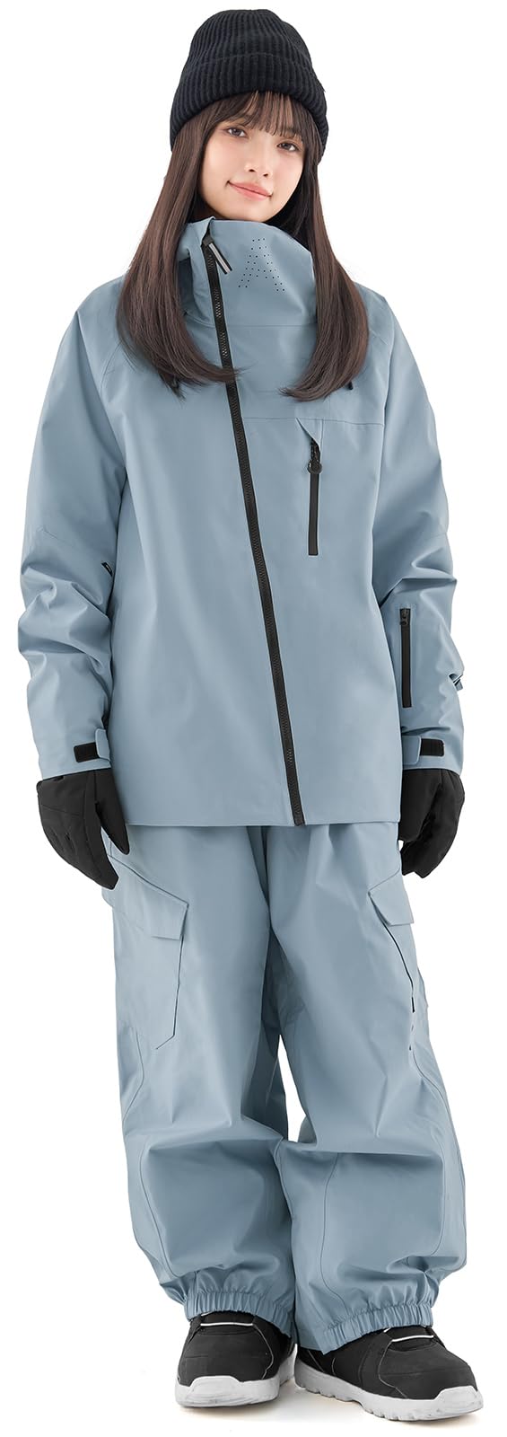 Amazon.co.jp: [アクレイス] スキーウェア レディース 上下セット