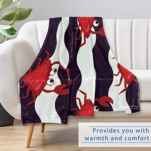 Couverture douce contre le froid pour lit et canapé