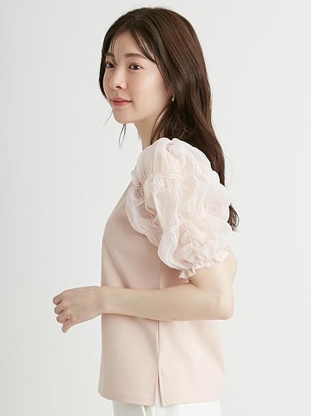 Amazon | [セルフォード] シュリンクスリーブカットソー