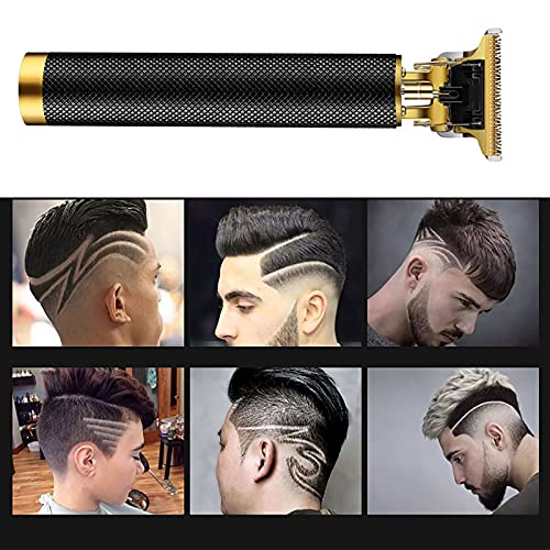 TAHUAON バリカン 散髪用 ヘアカッター ヒゲトリマー 充電・交流式 安全ロック付き 超低騒音 usb充電式 家庭用 電動ばりかん コードレス ヘアクリッパー ンズ 子供 業務用 プロ仕様 カラー1 の商品画像 3