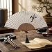 Imagen de Ventilador plegable portátil estilo zen chino