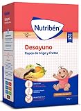 Nutriben Papilla Desayuno Copos de trigo y Frutas 750 gr