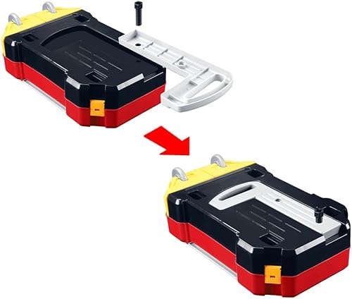 Miniatura 5 de Juego de herramientas rojo para niños pequeños, 85 piezas, banco de trabajo Mundo Toys para niños y niñas +3 años