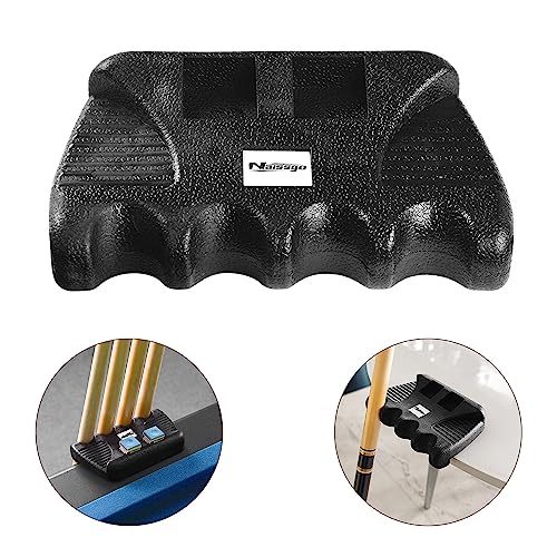 Naissgo Cue Rest Cue Stick Holder Pool Cue Holder (4 Holes)