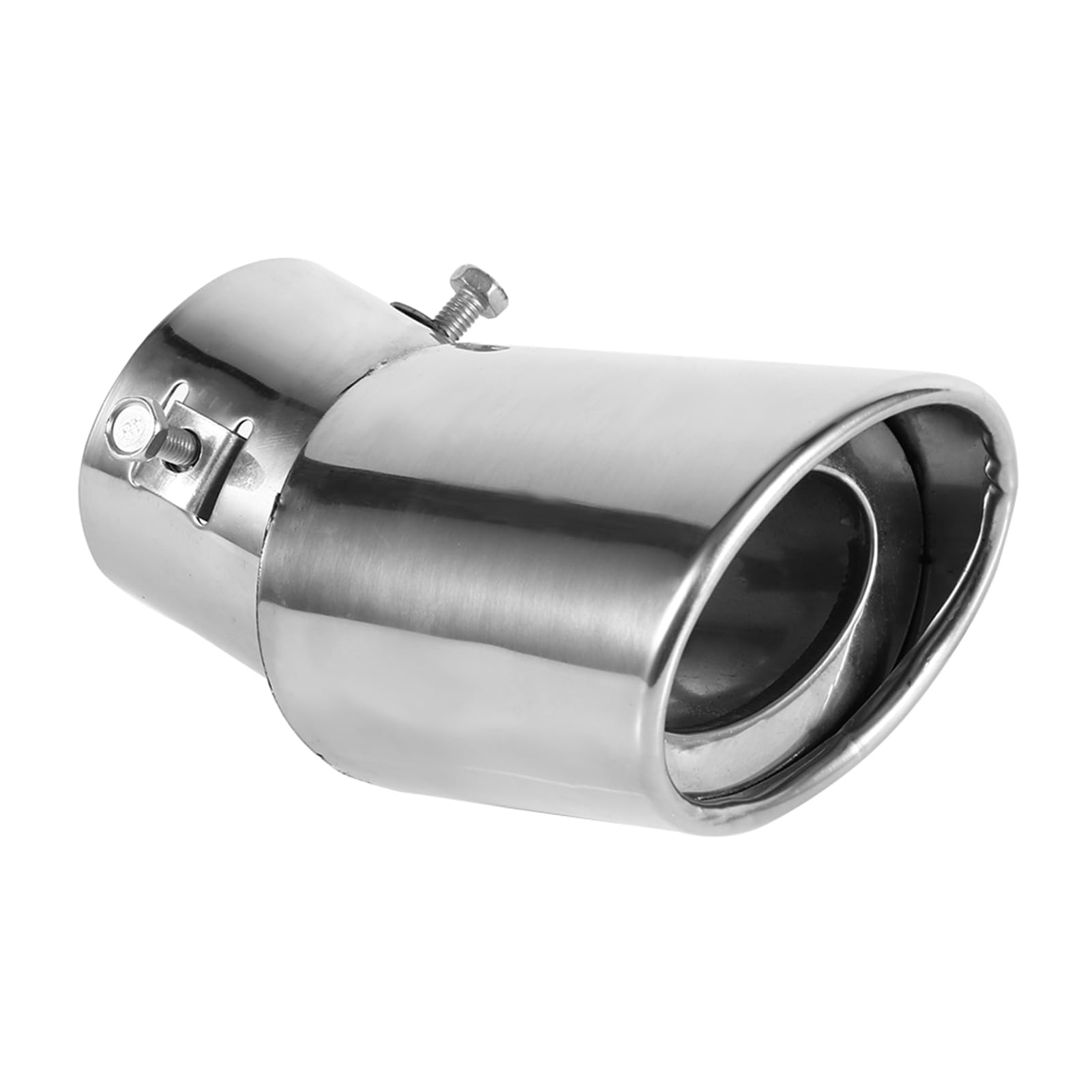 Rura wydechowa Tłumik rury wydechowej Tył ze stali nierdzewnej Odpowiedni do samochodów z zakrzywioną rurą wydechową o średnicy 38 mm do 53 mm