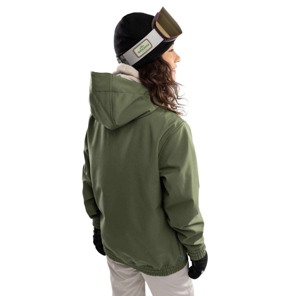 SIROKO Chaqueta para snowboard/esquí esquí y nieve W3-W Robson Verde