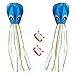 ZERHOK 2 Pcs Grand Cerf-volant Enfant et Adultes Monofil Rainbow Cerfs-volants Geant Mollusques Poulpe Kite avec File pour Jeux et Activités de Plein Air Exterieur Filles et Garçons Cadeau