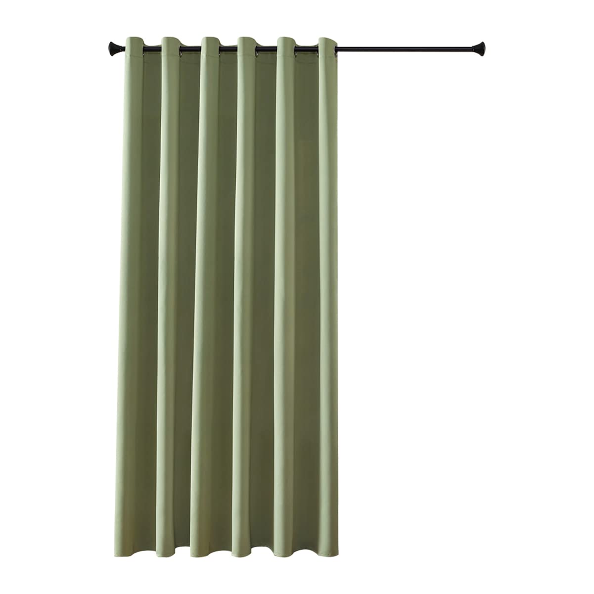 MRTREES Blackout Curtains Bedroom 90 Drop 1 Panel Sage Green Eyelet Thermal Curtain for Living Room Soft Texture Window Treatments for Kids 90x90 Inch 228x228 CMGlobal Recycled StandardGlobal Recycled StandardGlobal Recycled Standard