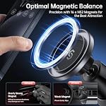 SYNCWIRE for MagSafe Car Mount, Magnetic Phone Holder for Car Air Vent - Image 3