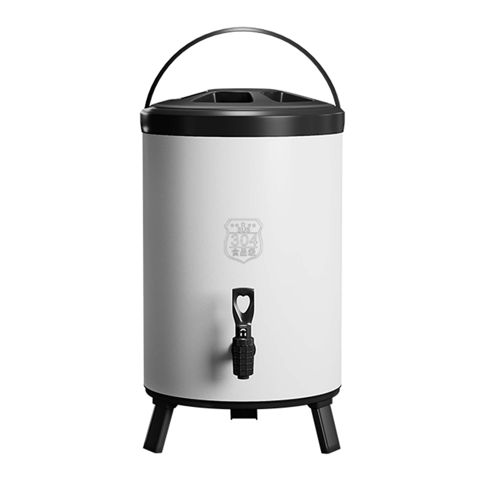 Contenedor de almacenamiento de acero inoxidable térmico para agua caliente, té y zumos