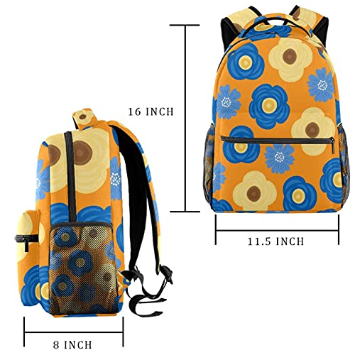 Sac à dos d'école décontracté imprimé girafes sac de cours multicolore mixte - 2