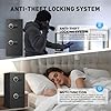 6.5 Cu ft Large Safe Box Fireproof Waterproof,with LED Light fire proof safe for home documents,Fingerprint password personal Safe with Deposit Slot & Dual Alarm System Security Box fo Valuables