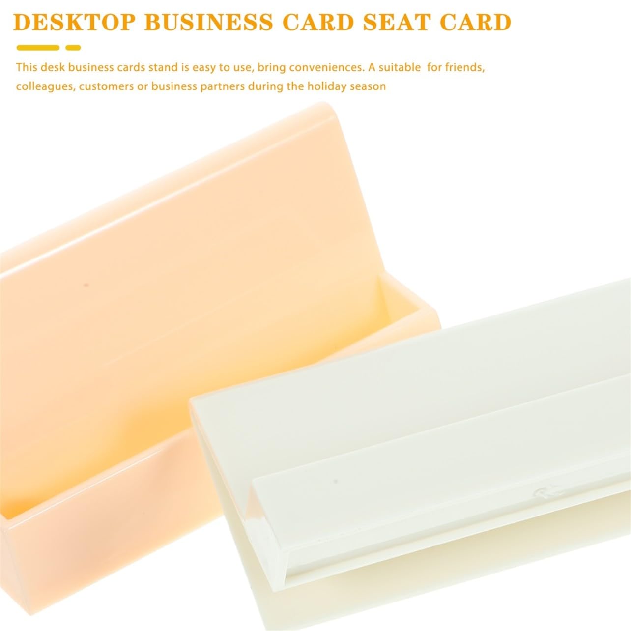 DOITOOL 5 Series Soporte Para Tarjetas De Visita Titular De Tarjeta De Negocios Práctico Y Elegante Y Base Estable Y Resistente 2 Piezas X 5