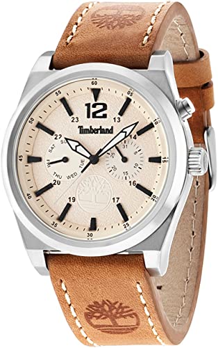 Montre Timberland TBL14642JS.07 pour homme au design élégant et bracelet en cuir