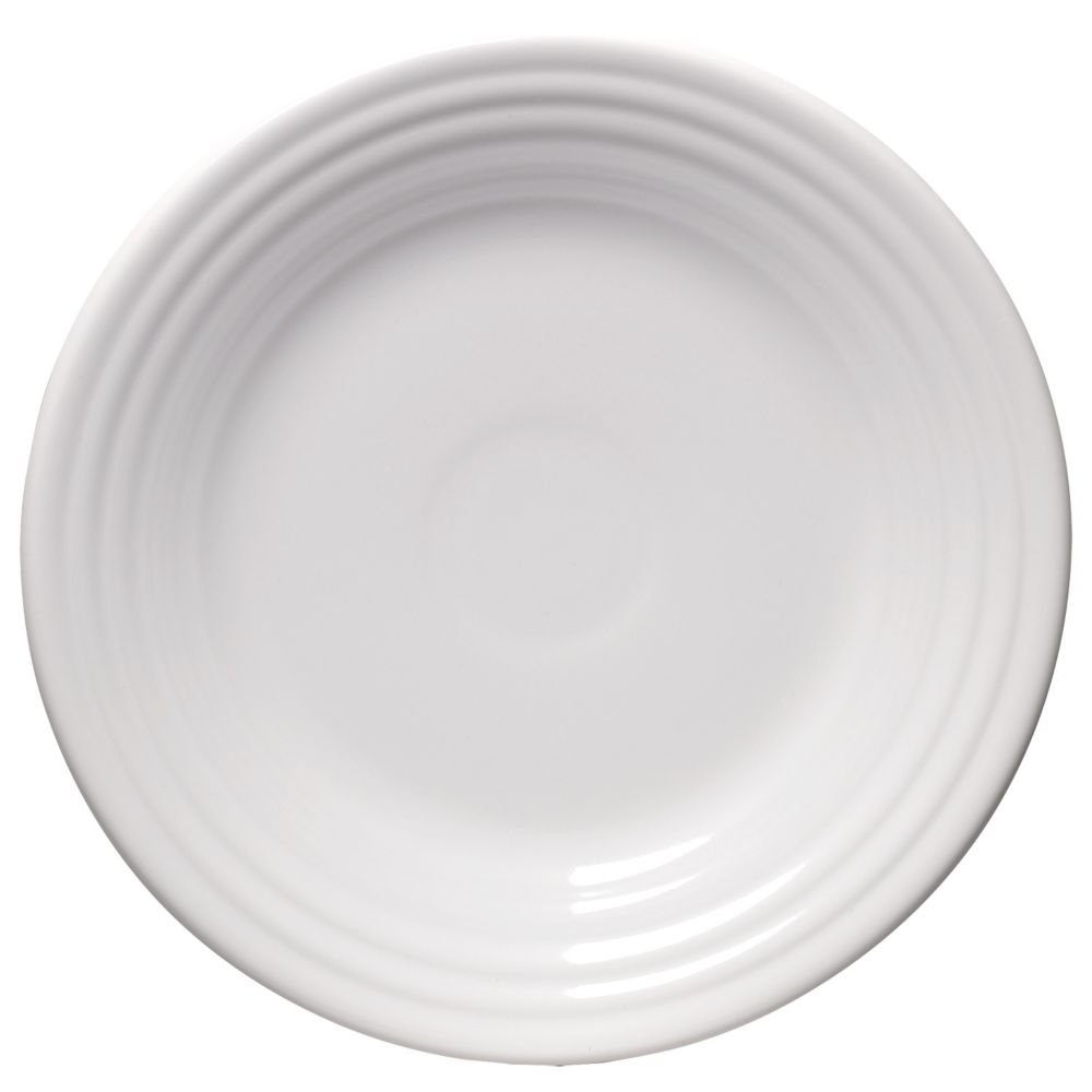 Fiesta 7-1/4-Inch Salad Plates, Set of 4, White