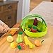Fat Brain Toys Pretendables Fruit & Veggie Basket - Pretend Playset with Storage, 3+