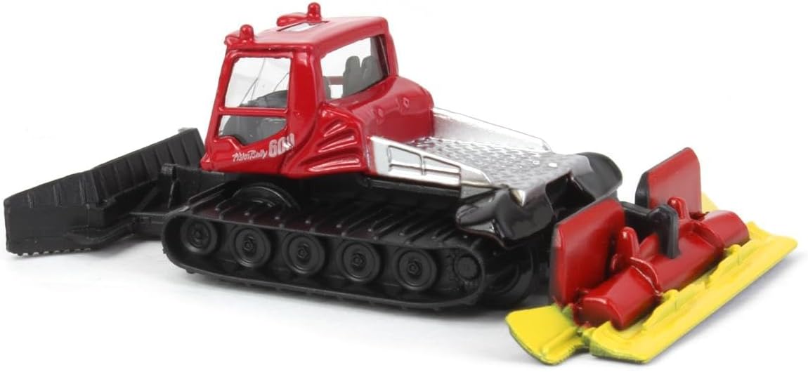 1037, Pistenbully, Metal/Plastic, Red