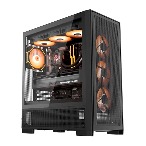 darkFlash AIR NOVA Full Tower E-ATX PC Case, Six-Sided Ventilated