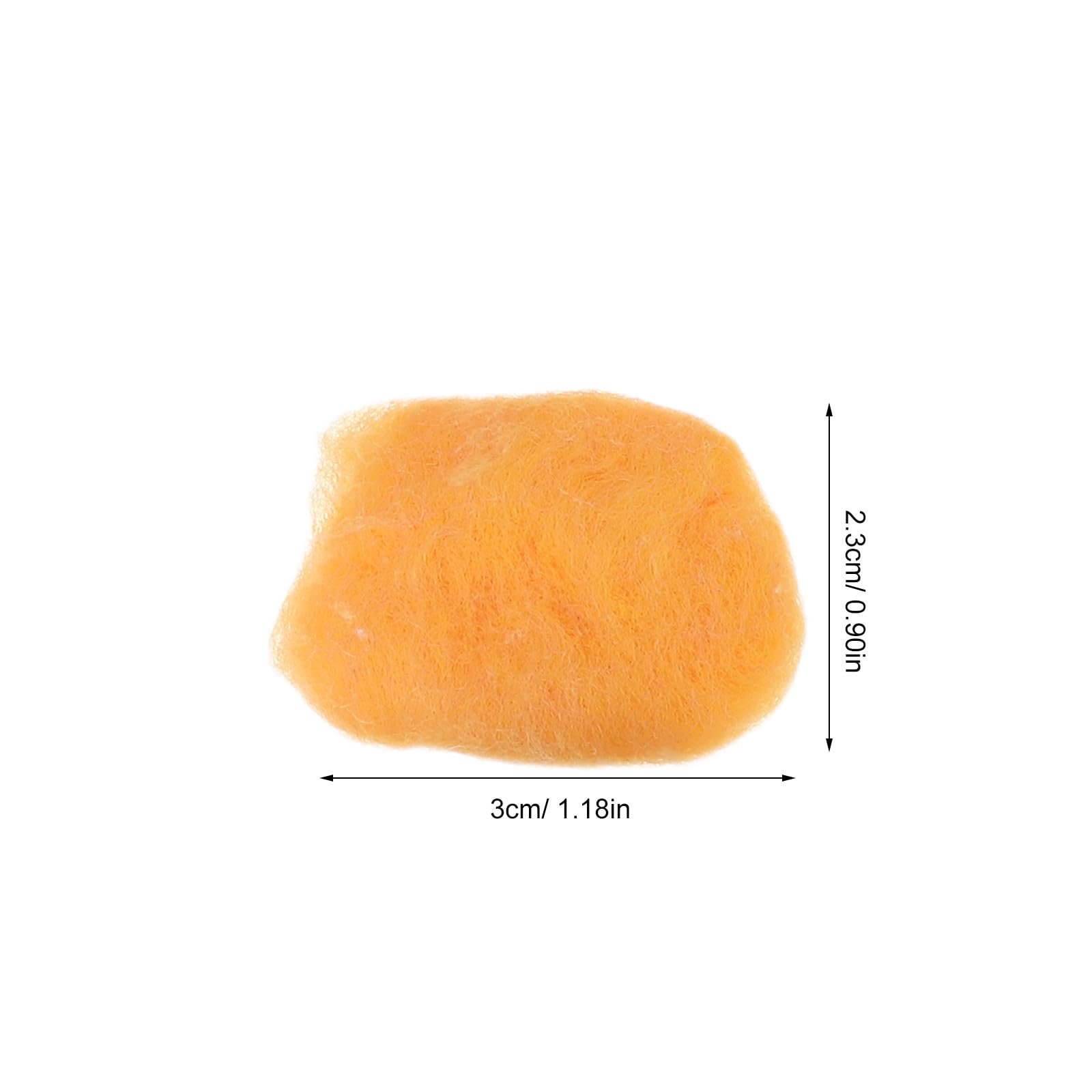 NUOBESTY 1 sachet de pompons doux et moelleux - Pompons en coton de couleurs assorties pour loisirs créatifs - Boules de coton duveteuses à faire soi-même pour la décoration de fêtes et projets