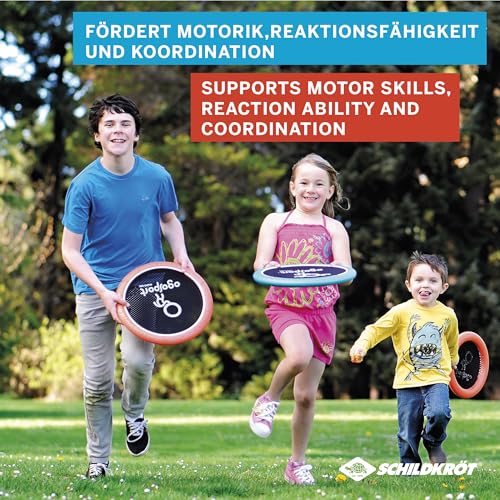 Schildkröt® Ogo Sport Set, 2 Ogo Softdiscs Ø29cm, 1 Ball, Standardgrösse, der beliebte Spiel-Klassiker, 970090