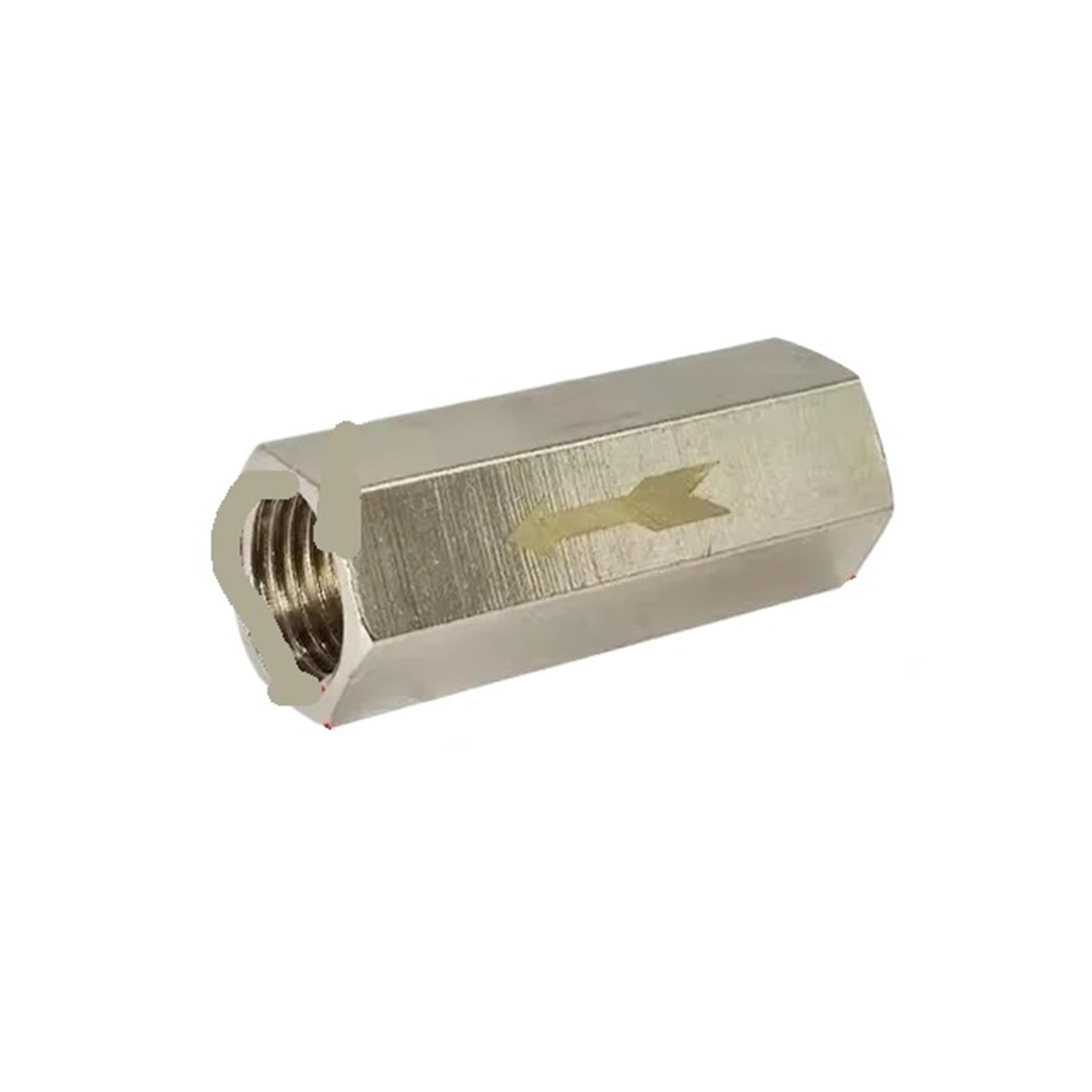 Uyzndkvsi Cv-02 Check Valve 6Mm 8Mm 10Mm 12Mm 1-Way Valve 1/8" 1/4" 3/8" 1/2"(Cv-02)