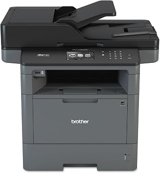 Brother Monochrome Laser, Multifunction, All-in-One Printer, MFC-L6800DW, Wireless Networking, Mobile Printing & Scanning, Duplex Print, Scan & Copy, Amazon Dash Replenishment Ready, Black