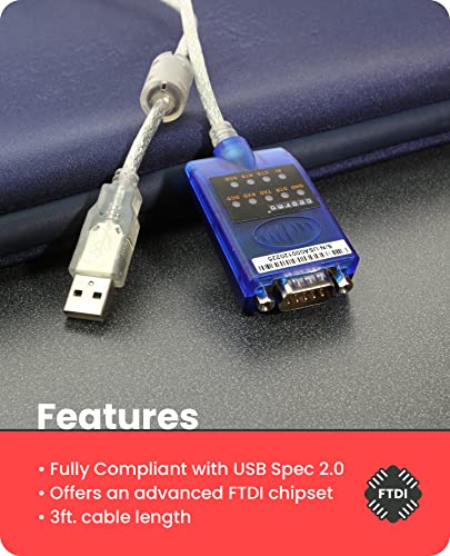 Gearmo FTDI-LED Usb To Serial Rs-232 Adapter thumb #4
