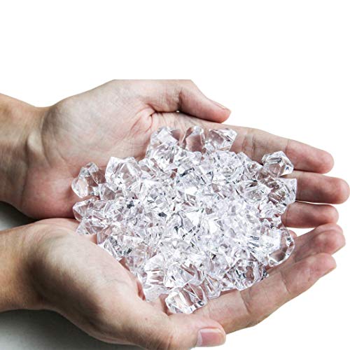 MJ PREMIER 100 Stück Mini-Acryl-Kristalldiamanten Cover