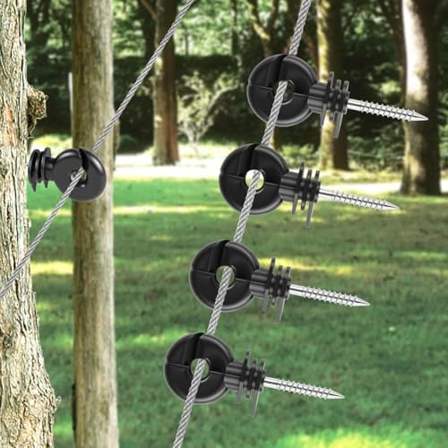 Tornillo aislante para cerca eléctrica ideal para proteger parcelas y delimitar pastizales rurales 3
