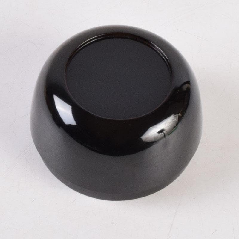 茶道具 黒漆天目台 乾漆 山中漆器 助田宗明作 桐共箱入り 裏千家