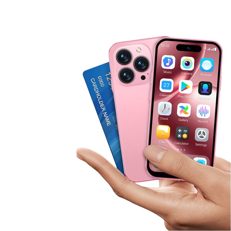 Mini 3G Smart Phone ピンク Amazon | 超小型ミニ スマートフォン、3G デュアル SIM 携帯電話